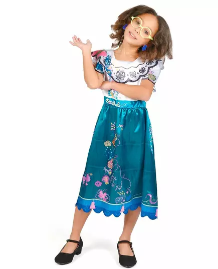 Klassisk Mirabel Encanto kostyme for barn, Størrelse: 3–4 år (97–109 cm), bilde 3