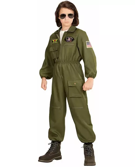 Jagerpilotkostyme til gutt, Størrelse: 14–16 år (164 cm), bilde 4