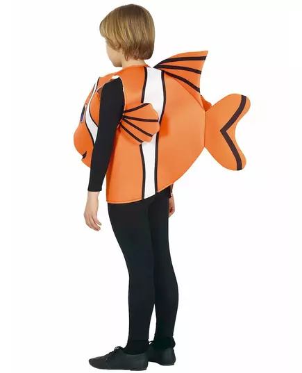 Children's clownfish costume, Size: 9 years (125-135 cm), image 3