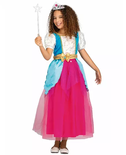 2-in-1 magical princess costume for girls, Size: 7–9 years(122–134 cm), image 4