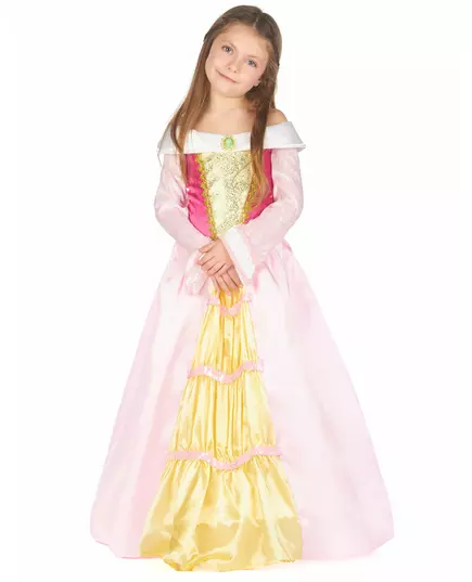 Princess costume satin dress for girls, Size: 7-9 years (120-130 cm), image 4
