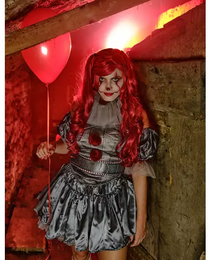 Pennywise-kostymekjole til kvinner, Størrelse: Medium, bilde 4