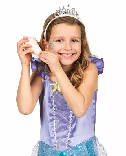 Mermaid costume for girls, Size: 7-9 years (120-130 cm), image 4