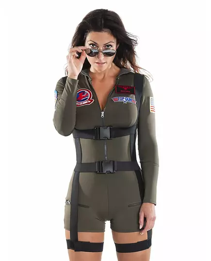Top Gun costume for adults, Size: Small, image 4