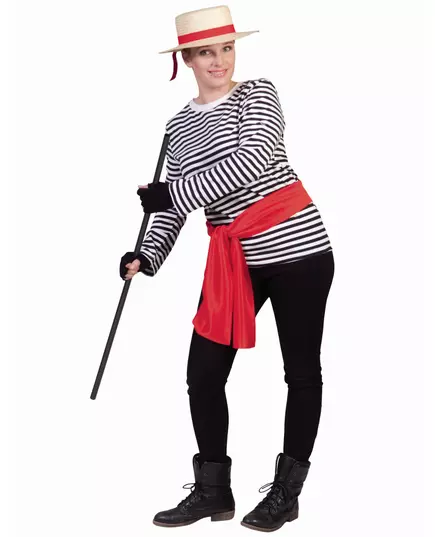 Voksen mime langermet t-skjorte, Størrelse: XX-Large, bilde 4