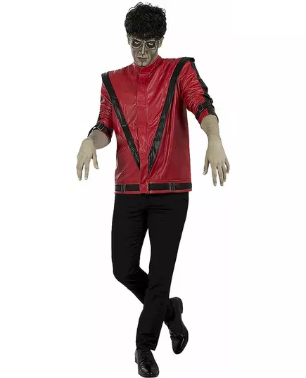 Michael Jackson Thriller-jakke for voksne, Størrelse: Large/X-Large, bilde 3