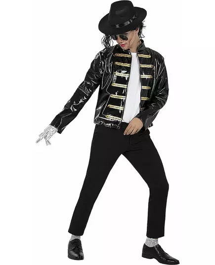 Michael Jackson voksen svart jakke, Størrelse: X-Small, bilde 3
