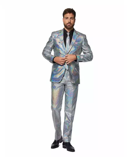 Adult Discoballer Costume Opposuits, Size: Large (EU 52-54), image 4