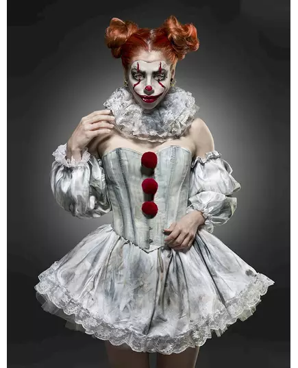Women's luxury sexy terrifying clown costume, Size: Large (40), image 4