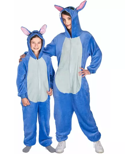 Women's blue alien creature costume, Size: Medium/Large, image 4
