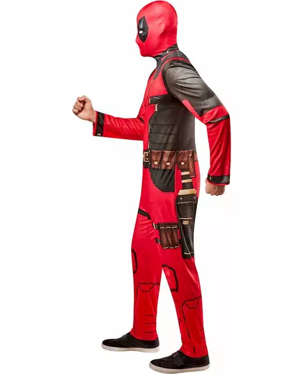 Voksen standard Deadpool-kostyme, Størrelse: Small, bilde 4
