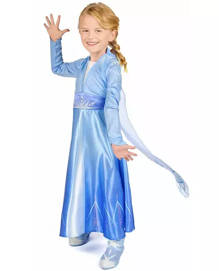 Elsa Frozen 2 Deluxe Costume for Girls, Size: 3-4 years (97 - 109 cm), image 4