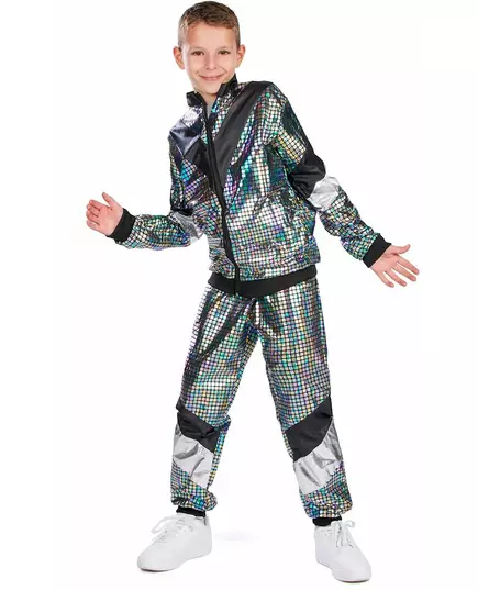 80-talls disco joggekostyme for tenåringer, Størrelse: 14–16 år (164 cm), bilde 4