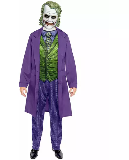 Klassisk Joker-kostyme for menn, Størrelse: Large, bilde 4
