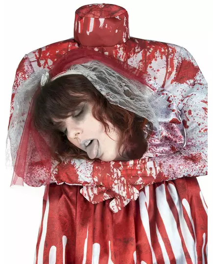 Headless bride costume for women, Size: Small, image 4
