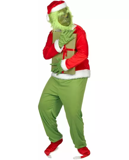 Grumpy Green Monster-kostyme til voksne, Størrelse: X-Large/XX-Large, bilde 4