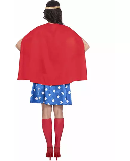 Klassisk Wonder Woman-kostyme for kvinner, Størrelse: Medium, bilde 4