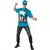 Captain America Avengers Voksen T-skjorte og maske, Størrelse: Large