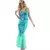 Women's sequined mermaid costume, Size: Small