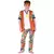 Hippie boy costume, Size: 4-6 years (110-120 cm)