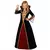 Elegant Halloween-vampyrjentekostyme, Størrelse: 5–6 år (115/130 cm)