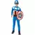 Captain America klassisk sett med gutteskjold, Størrelse: 5–6 år (110 – 116 cm)