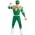 Grønt Power Ranger-kostyme for voksne, Størrelse: Large