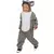 Children's koala costume, Size: 10-12 years (130-140 cm)