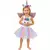 Pastel floral unicorn costume for girls, Size: 10-12 years (130-140 cm)