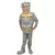 Robotkostyme for barn, Størrelse: 3–4 år (92 – 104 cm)