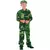 Boys' camouflage military costume, Size: 7-9 years (120-130 cm)