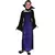 Purple and black vampire costume for girls, Size: 10-12 years (130-140 cm)