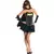 Sexy Batgirl-kostyme til kvinner, Størrelse: X-Small