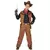 Cowboy-kostymesett til gutt i det ville vesten, Størrelse: 5–7 år (128 cm)