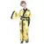 Yellow Chinese girl costume, Size: 7-9 years (120-130 cm)