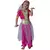 Pink oriental dancer costume for girls, Size: 7-9 years (120-130 cm)