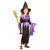 Lilla heksekostyme til Halloween for jenter, Størrelse: 10–12 år (130–140 cm)