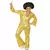 Men's gold disco costume, Size: X-Small/Small