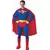Luksuriøst Superman-kostyme for menn, Størrelse: Small