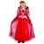 Medieval queen costume with puffed sleeves for girls, Size: 10-12 years (130-140 cm)