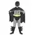Batman-superheltkostyme til gutter, Størrelse: 7–9 år (120–130 cm)