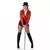 Women's red sequin cabaret jacket, Size: Large