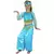Blue oriental dancer costume for girls, Size: 10-12 years (130-140 cm)