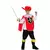 Red Musketeer Costume for Boys, Size: 10-12 years (130-140 cm)