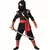 Ninja-kostyme til barn, Størrelse: 4 år (99–104 cm)