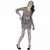 Scary zombie prisoner costume for women, Size: Large