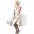 Sexy Marilyn-kostyme for kvinner, Størrelse: Medium (40/42)