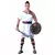 White Spartan costume for men, Size: Medium (48-50)
