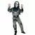 Children's zombie skeleton costume, Size: 10-12 years (130-140 cm)