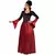 Red and black vampire costume for women Halloween, Size: X-Large